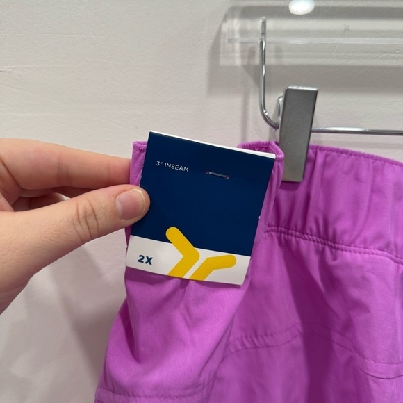 Old Navy Purple Running Shorts Lined 3” Size 2X - Picture 6 of 8